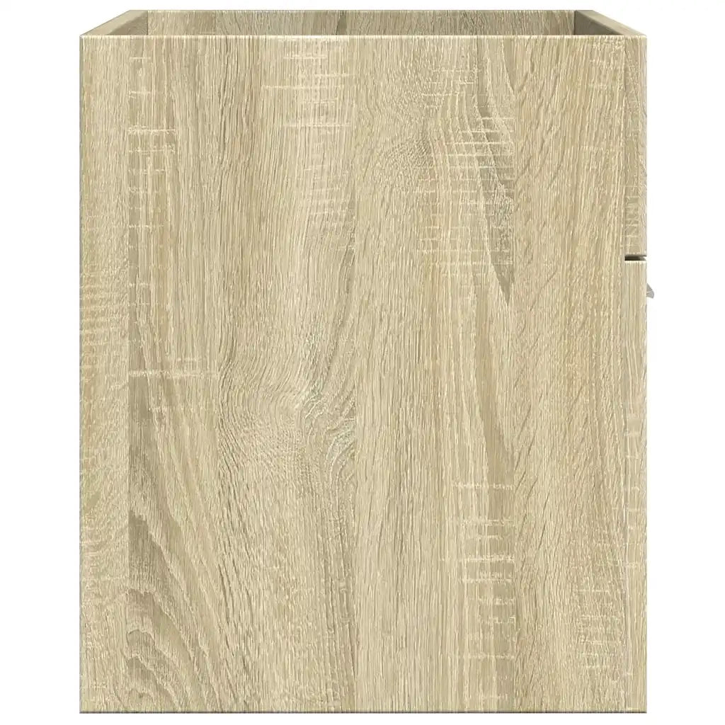 Mobile Lavabo Bagno Rovere Sonoma 90x38,5x46 cm Multistrato