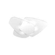 Plafoniera Contemporanea Strategy Metallo Grande Bianco 6 Luci E27
