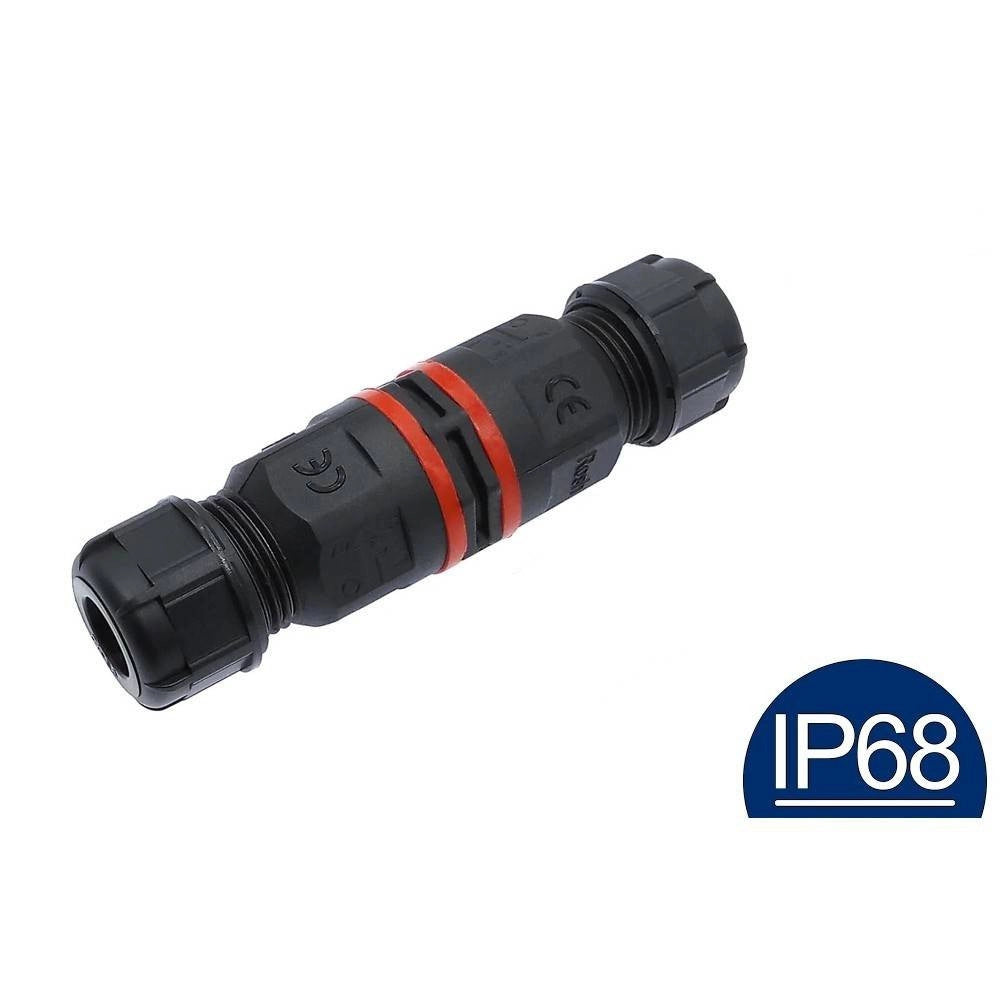 Trade Shop - Connettore Giunto A Tenuta Stagna Impermeabile Ip68 Connettori Di Giunzione Cn-d -