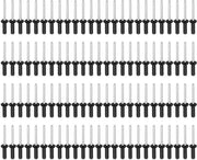 Nageli per chiodo 100 pezzi - Chiodi a testa larga - Chiodi blindati - Materiale metallico - Durevole - Adatto per costruzione/installazione navale - Viti da chiodo di fissaggio