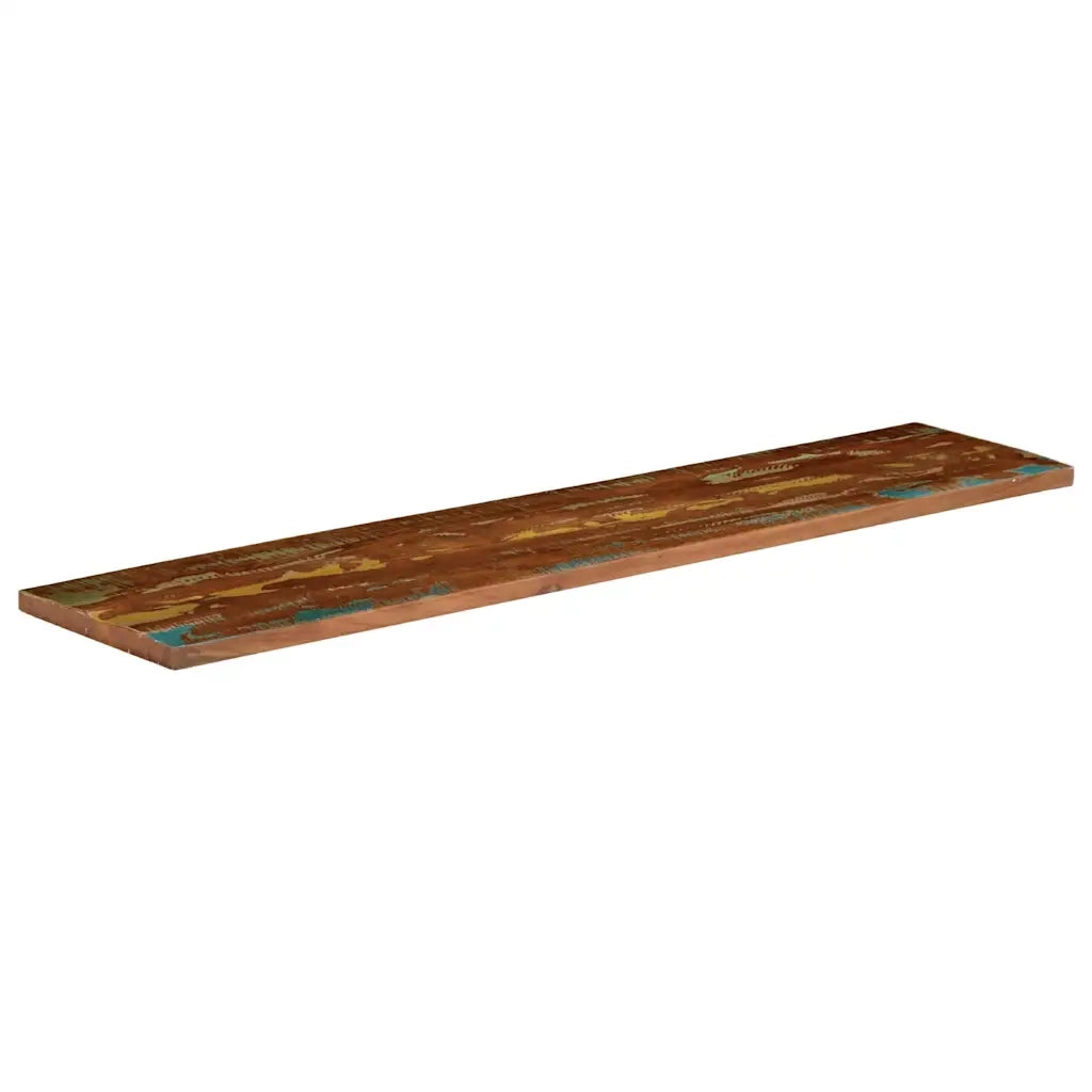 Piano Tavolo 160x30x3,8 cm Rettangolare in Massello di Recupero 371106