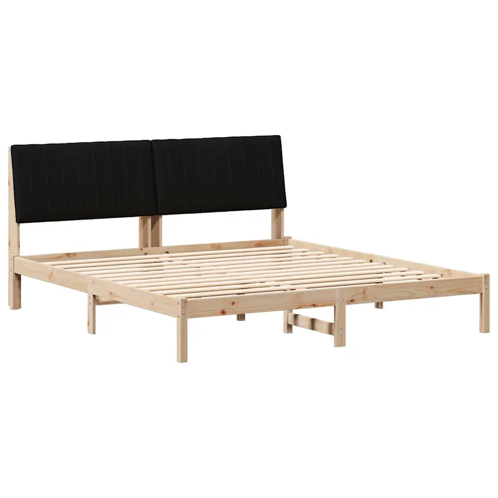 Struttura del letto Marrone 180 x 200 cm Pino massello 3394405