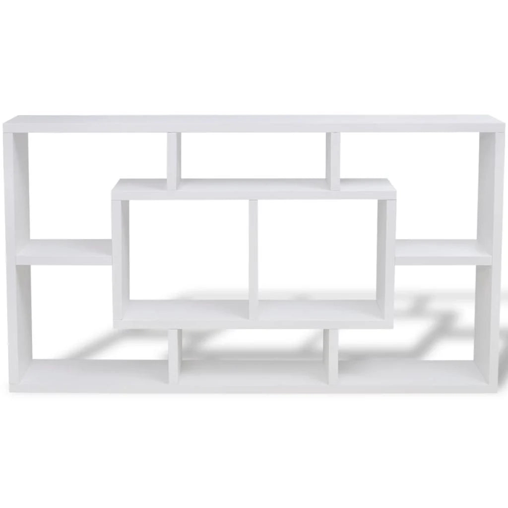 Scaffale di design da parete con 8 scomparti bianco 2702117/3