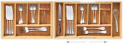 Cassa da cucina in bambù estendibile con 5 a 7 contenitori