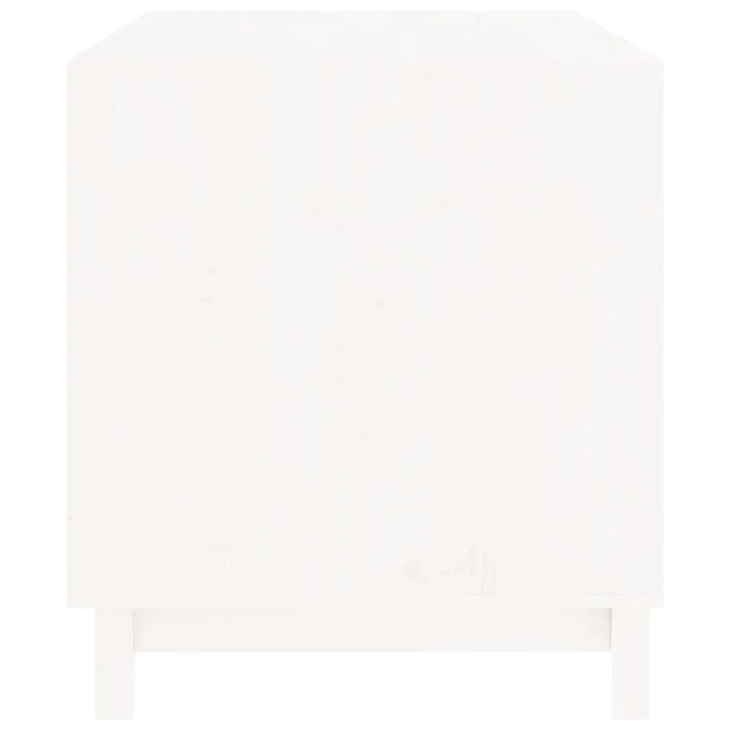 Cuccia per cani 90 x 60 x 67 cm in legno massello di pino bianco 02_0043459