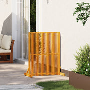 Schermo Privacy  Interno/Esterno 110 cm in Legno Massello di Acacia