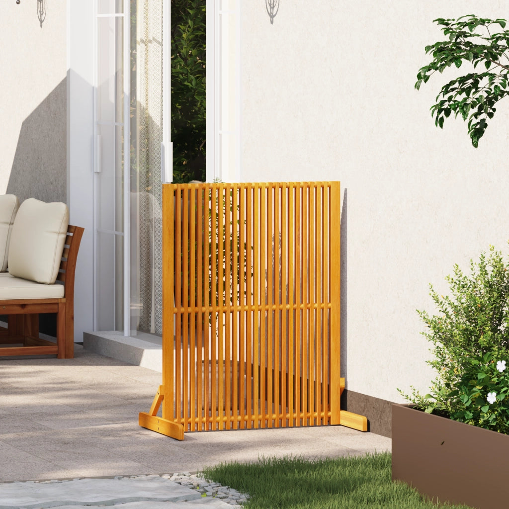 Schermo Privacy  Interno/Esterno 110 cm in Legno Massello di Acacia