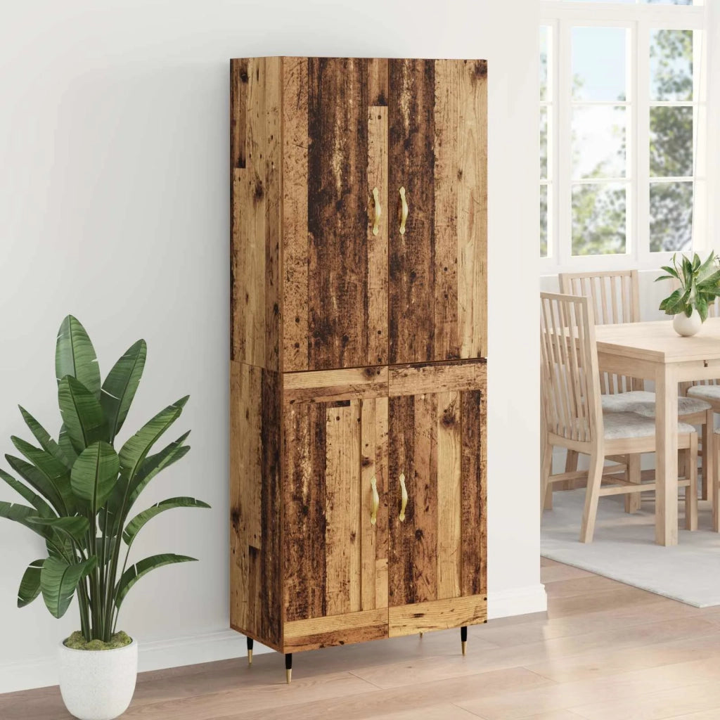 Credenza Legno vecchio 69,5 x 34 x 180 cm Legno multistrato
