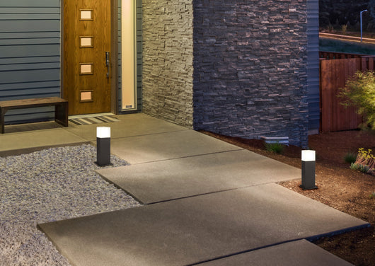 Palo da Esterno a LED in Pressofusione di alluminio Antracite