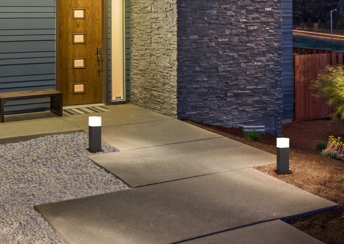 Palo da Esterno a LED in Pressofusione di alluminio Antracite