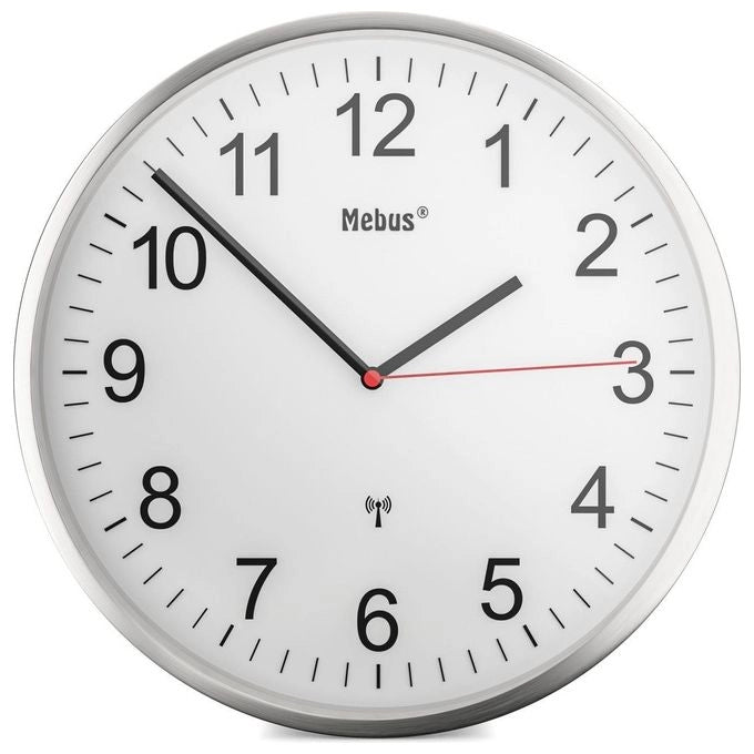 Mebus 19411 wall/table clock Parete Mechanical clock Rotondo Bianco