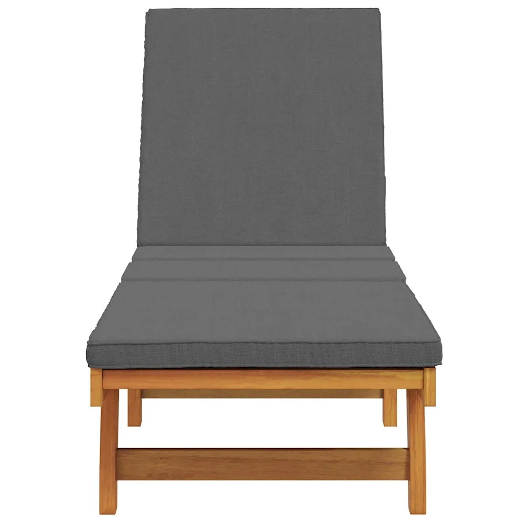 Lettino da sole Marrone 199 x 63 x 85 cm 4105536
