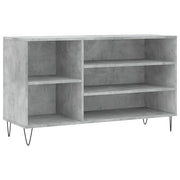Scarpiera mobile contenitore per scarpe mobile per ingresso/corridoio/soggiorno 102 x 36 x 60 cm legno ingegnerizzato grigio 02_0021799