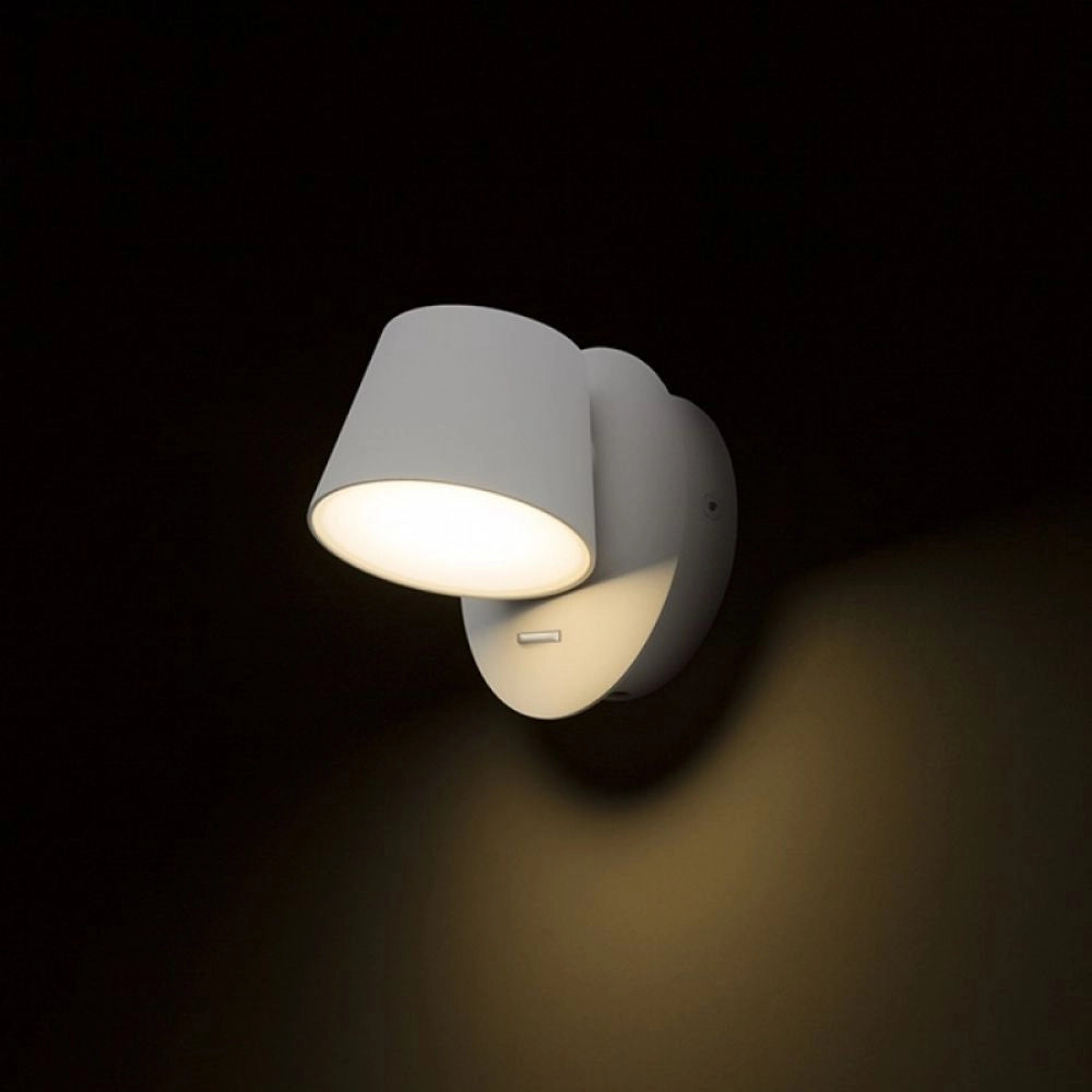 Faretto applique AMADEUS I da parete bianco  230V LED 6W  3000K
