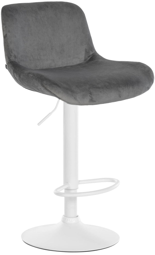 Barhocker Solon WeiЯ Samt