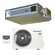 Condizionatore Panasonic Canalizzato Canalizzabile a bassa pressione 18000 Btu CS-Z50UD3EAW + CU-Z50UBEA R-32 Wi-Fi Optional Classe A+ con Comando a Filo Incluso
