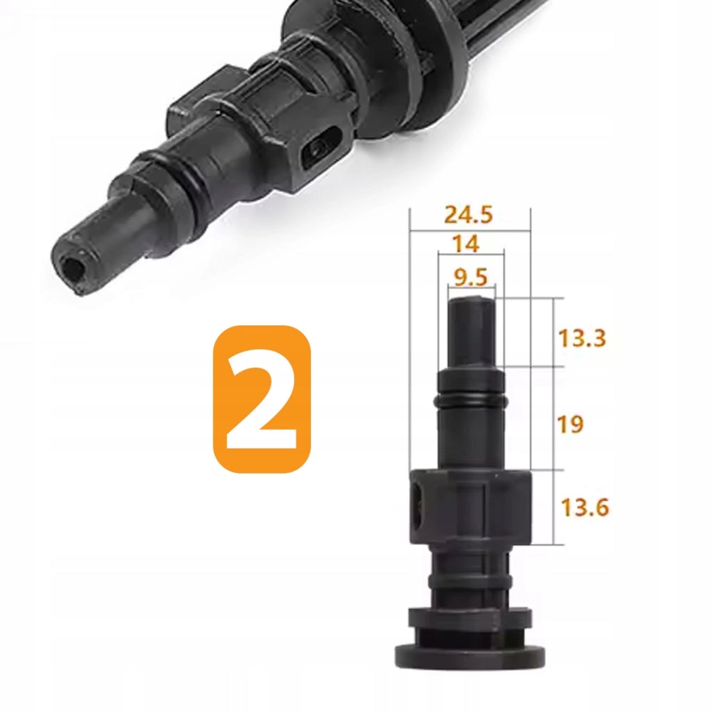 Pistola a Spruzzo di Ricambio compatibile con Idropulitrice Kärcher K2–K7 Bosch Lavor – Filettatura M14, Lancia 40 cm