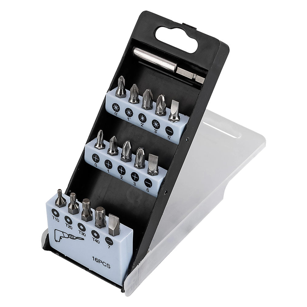 INSERTI PER AVVITATORE 16 pezzi  - GRAPHITE