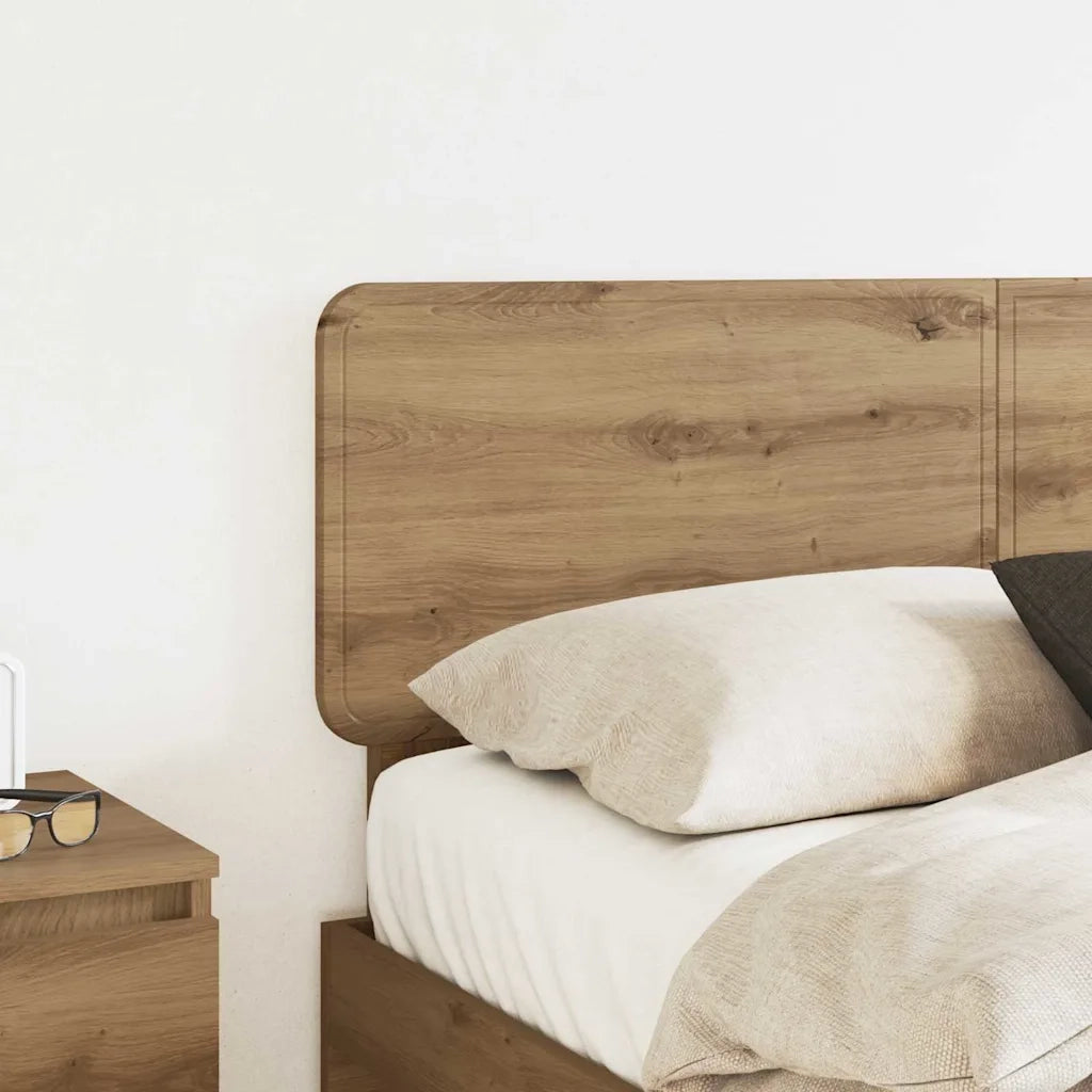 Testiera-Testata-Testiera Decorativa Rovere artigianale 135 cm Legno multistrato 655462