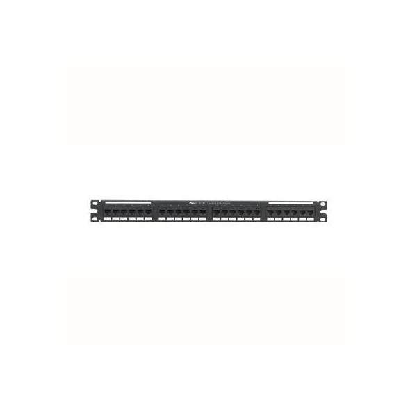 Pann.1u con 24 rj45u cat.6 nero - NK6PPG24Y