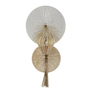 Lampada a Parete VKH67, Oro, Metallo, 20x14x41 cm