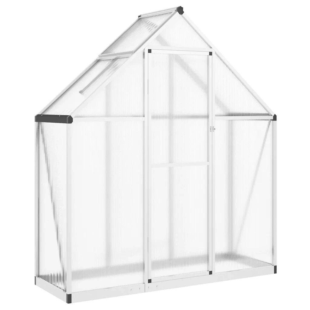 Serra con Base Argento 169x58x195 cm in Alluminio CFW3941397