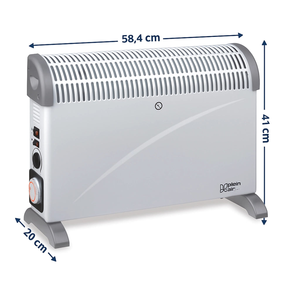 Kemper tct-2000 convex turbo termoconvettore elettrico 2000w