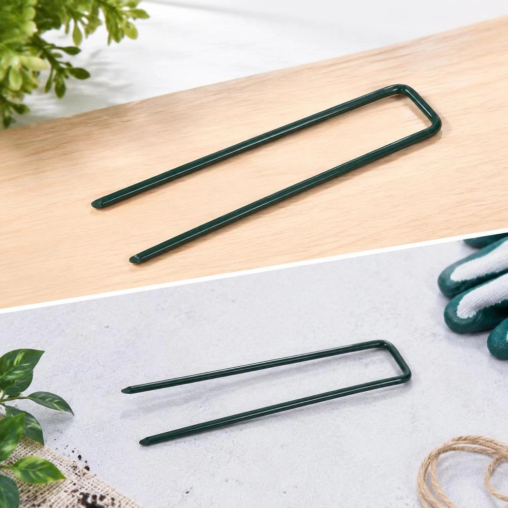 Artificial Turf Nails, 20 Pieces, U-shaped Iron