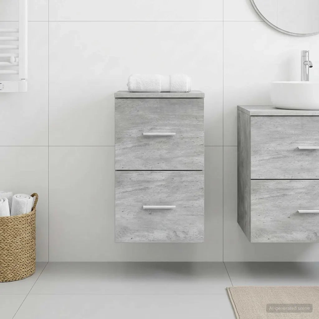 Armadio Bagno In-between Grigio Cemento 30 x 41 x 50 cm 890369