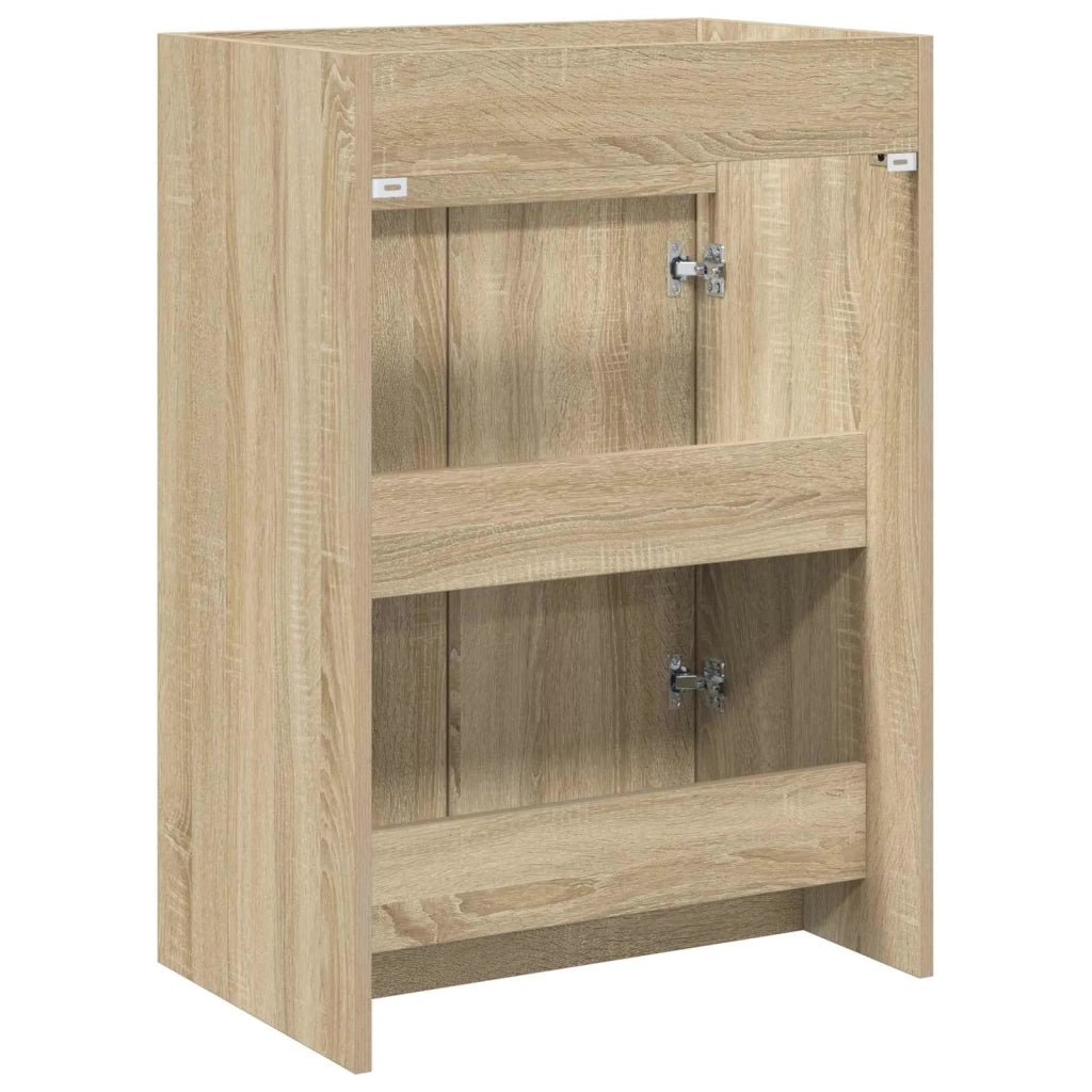 Mobiletto da Bagno Sotto Lavabo Rovere Sonoma 56 x 37,5 x 81 cm 890778
