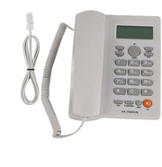 Telefono Fissa con Cavo - Funzione Handsfree - Identificatore Chiamata - Economo in Energie - Facile da Utilizzare - Chiamata Sicura