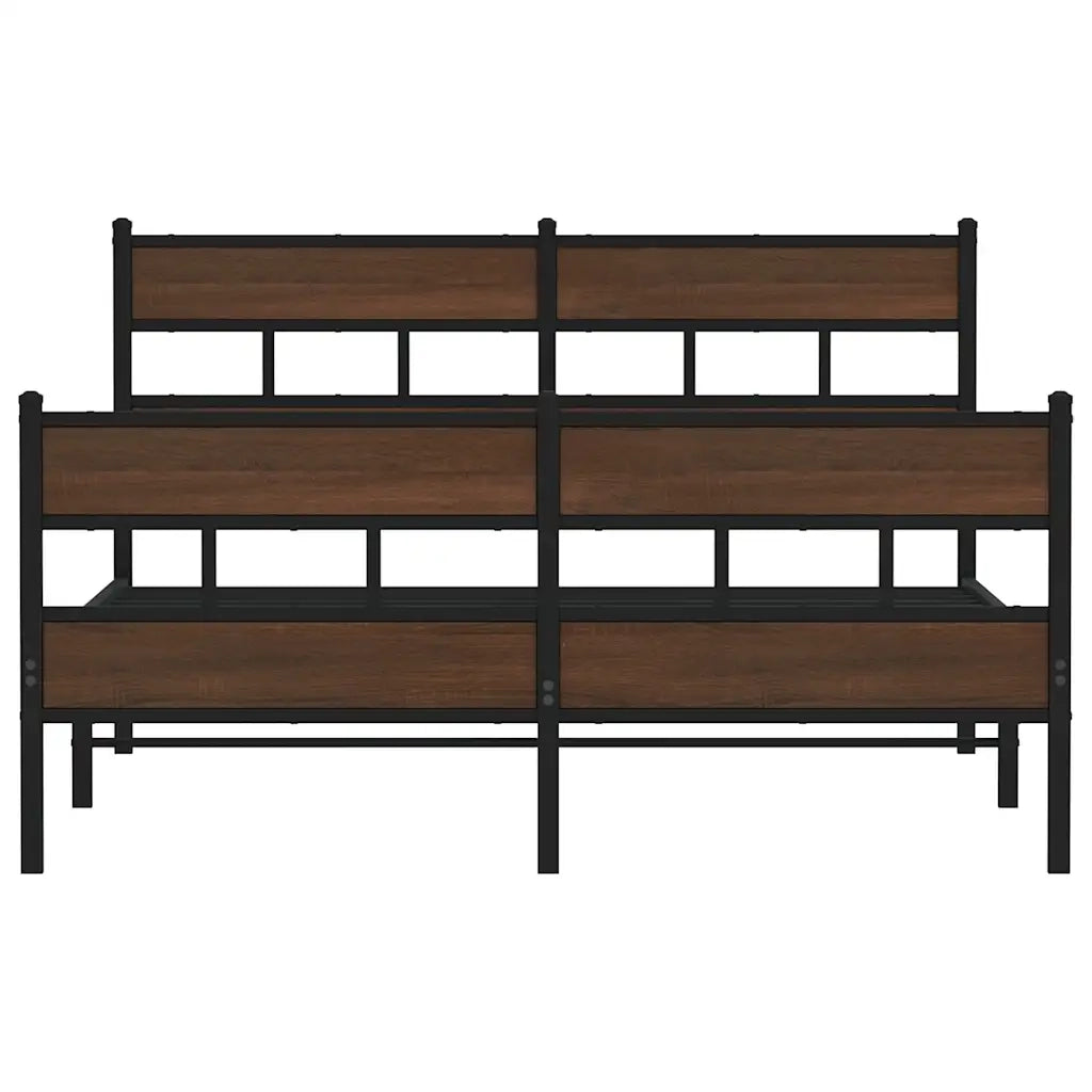 Giroletto senza Materasso con Testiera e Pediera 140x200 cm 4017170