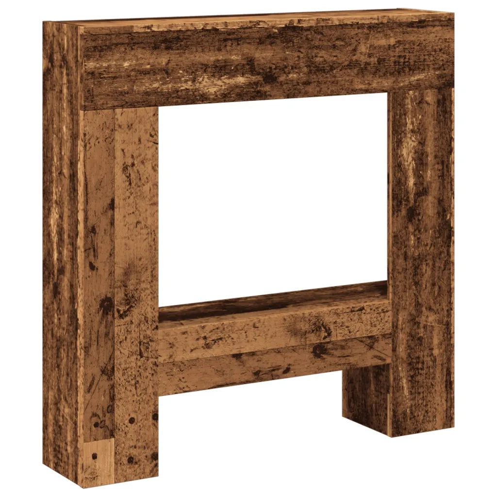 Cornice per Camino Legno Antico 81x18x82 cm in Truciolato CFW8562947