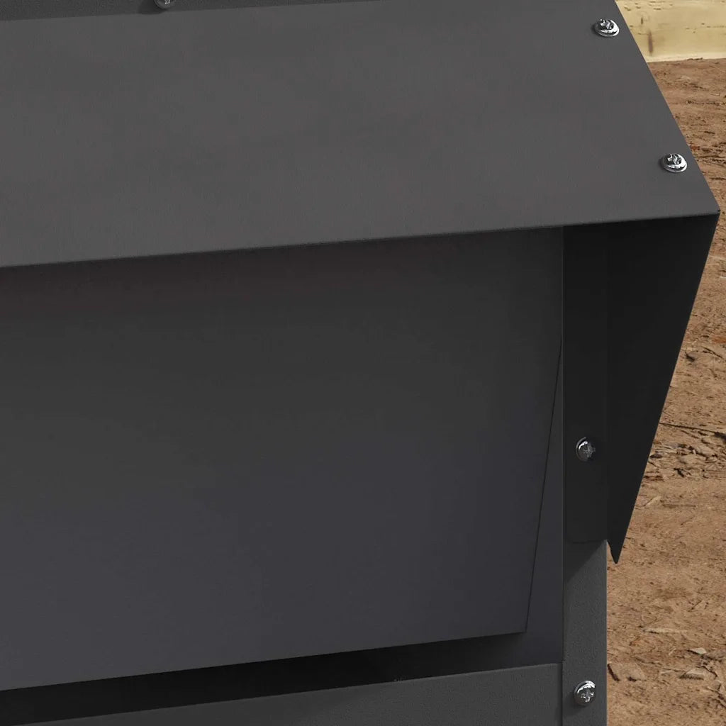 Feeder per pollo Nero 40,5 x 45 x 41 cm CFW7152758