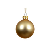 Pallina Vt opaco oro chiaro d8cm