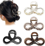 Clip per capelli grandi - Accessorio elegante - Colorato lucido - Non scivola - Adatto per donne - 4 pezzi