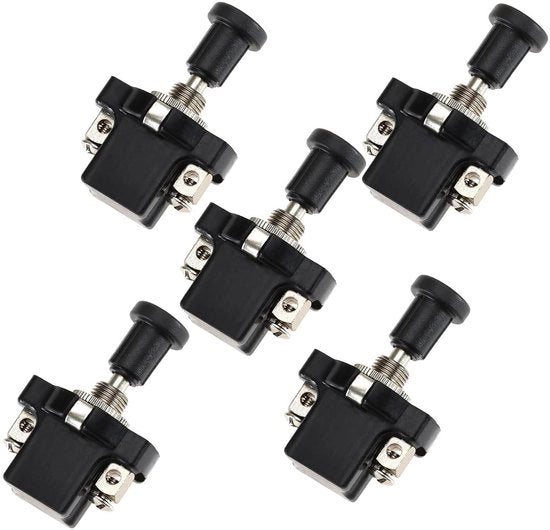 Schermatura a più velocità Push-Pull per Apparecchi Elettrici ON-OFF Accessori per Macchine Agricole - 5 pezzi - 10A DC12V/24V