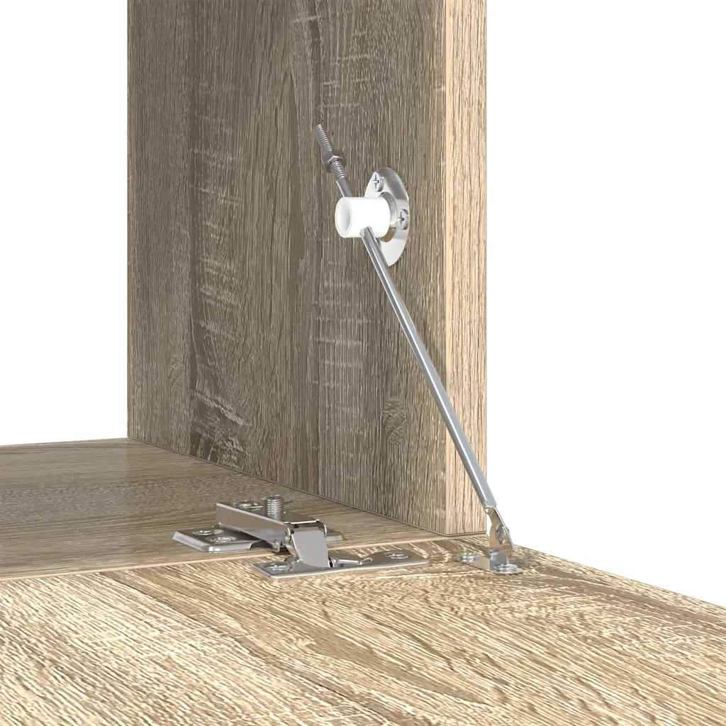 Set di Mobili Porta TV 10 pz Rovere Sonoma in Legno Multistrato 3078980