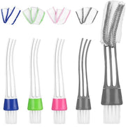 Pulitore a doppio lato per infissi con stracci microfibra.