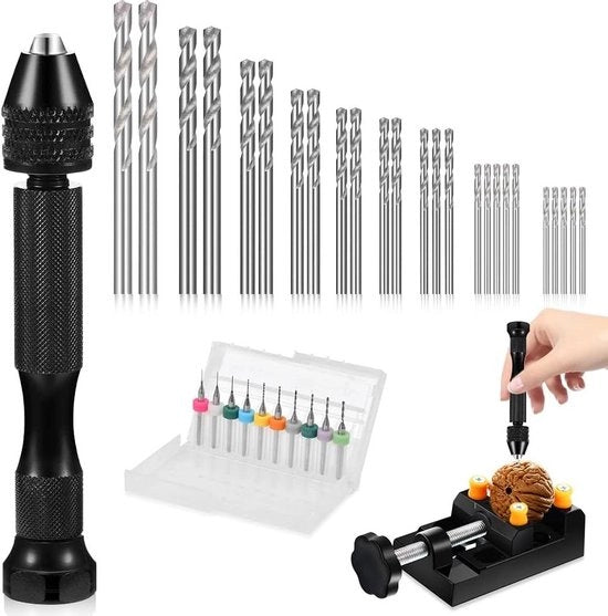 Set di punterie mini per artigianato - 03-12 mm PCB - punteria mini e 05-30 punteria a spirale - stilo per disegno ad alta precisione - asta a vite Micro Twist - punterie per modelismo .