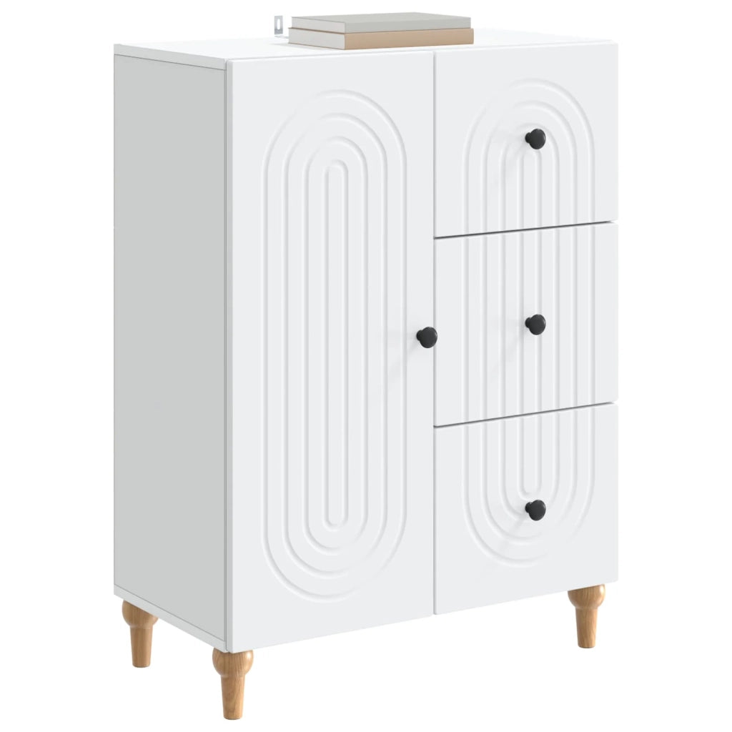 Credenza Bianco 66 x 34,5 x 90 cm Legno ingegnerizzato 894165