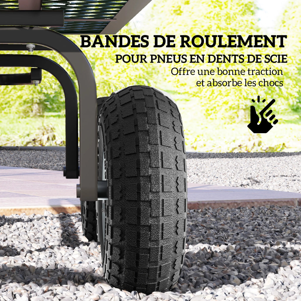 Set 2 Pneumatici Ricambio ? 16mm ¨C Xylo ¨C Per Carriola Giardino e Carrello