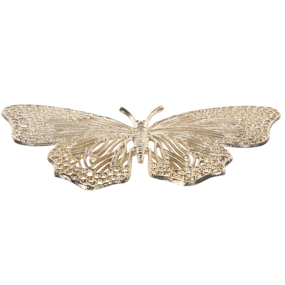 Decorazione domestica Metallo oro Farfalla a forma di tavola Figurina Design industriale moderno