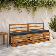 Cuscino per Panchina a 1 Pezzo VUGHT 100% Poliestere Antracite 951076