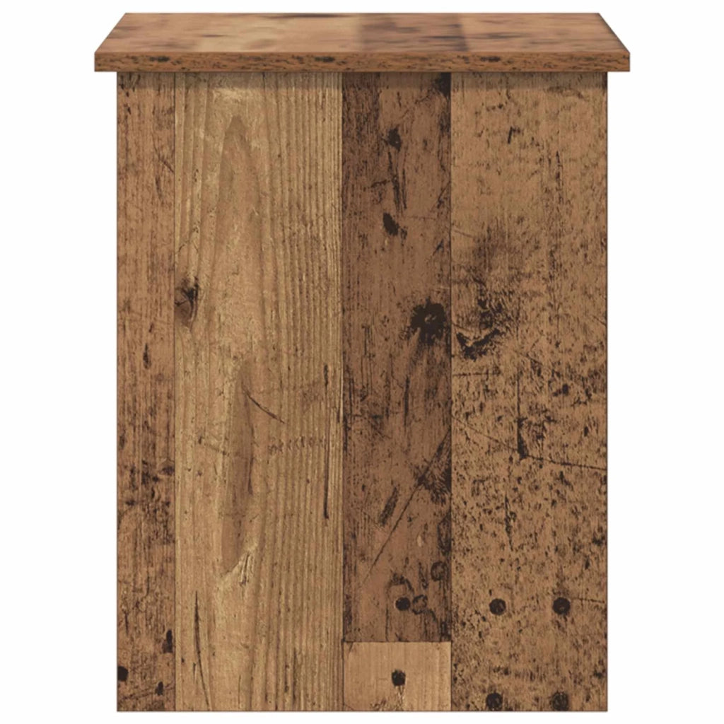 Cassa di stoccaggio Legno antico 60 x 40 x 50 cm 8011257