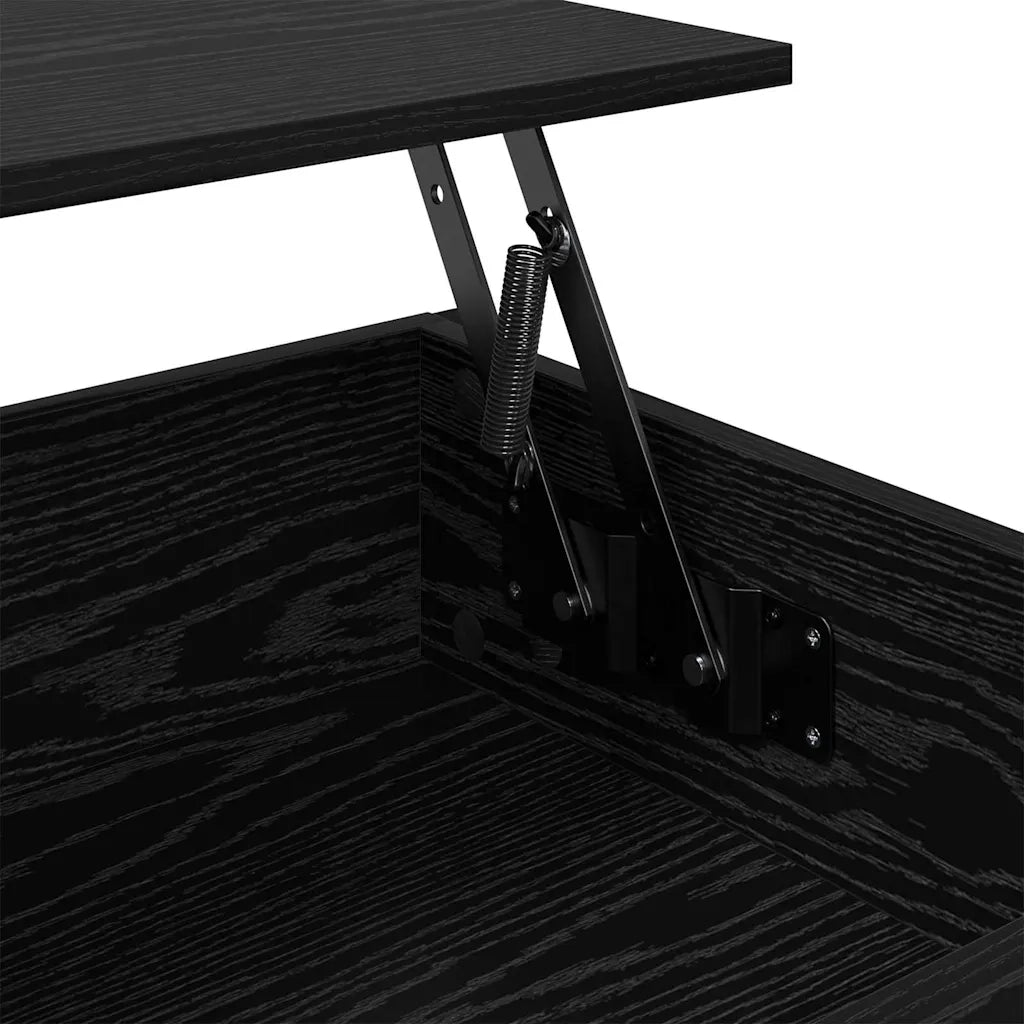 Tavolino da salotto Rovere Nero 100 x 50 x 50 cm 883043