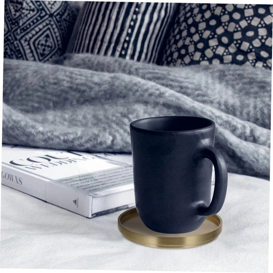 Sostegni per tavolo - 2 pezzi di cuscino per tazza - Sostegni per tavolo Kung Fu - Tappetino per tavolo - Porta tazza per caffè - Bevande calde - Sostegni per tavolo in ottone