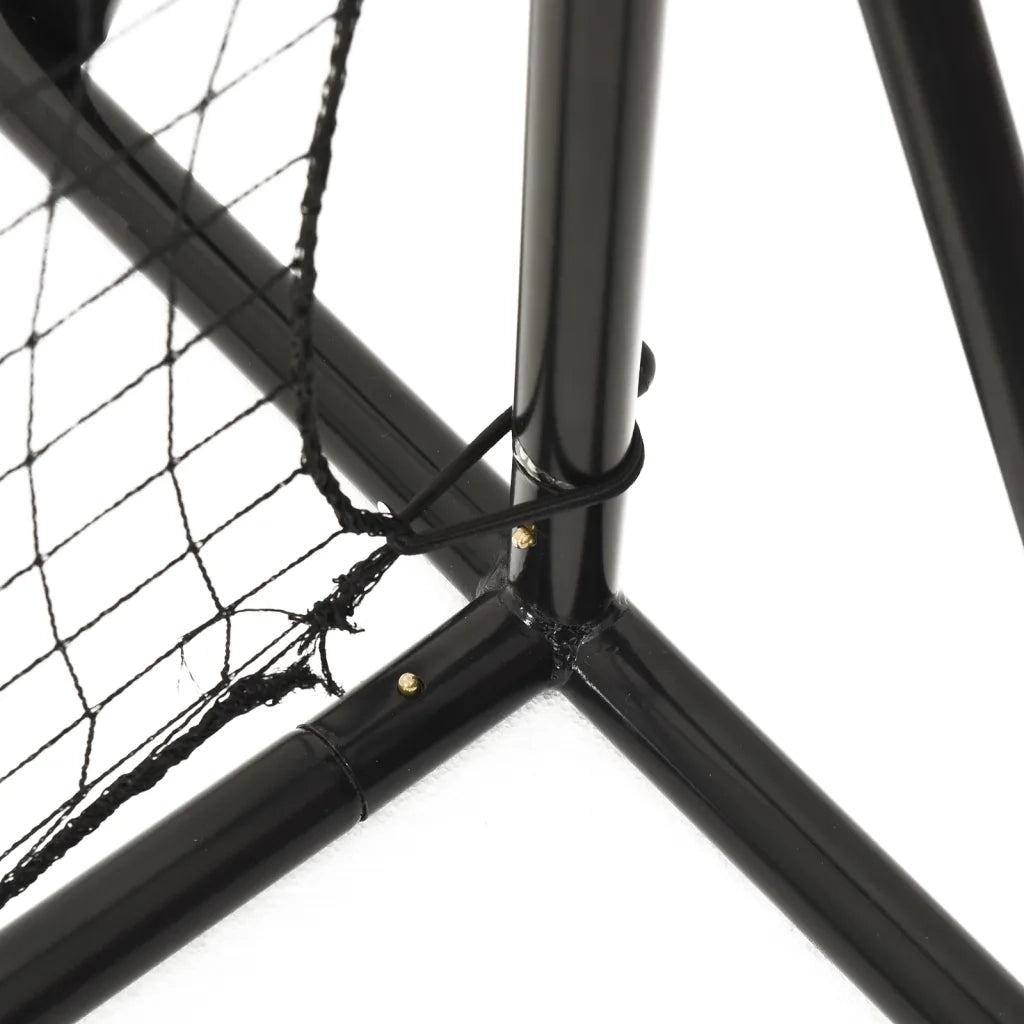 Rete Rimbalzante da Calcio Nera 366x90x183 cm HDPE CFW6315930