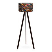 Lampada da terra plafoniera altezza 140 cm attacco E27 nero/multicolore 03_0007298