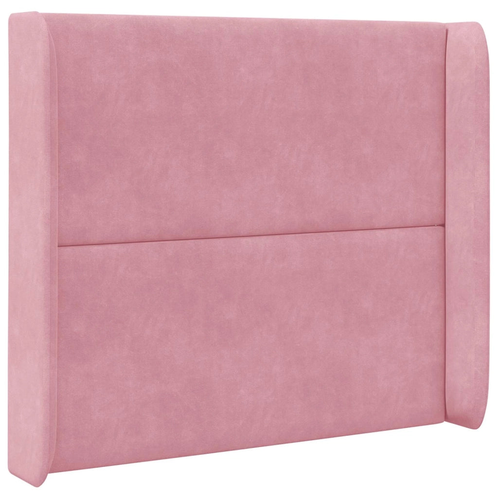 Orecchia della Testata Rosa 80 x 16 x 4 cm Velluto CFW7261003